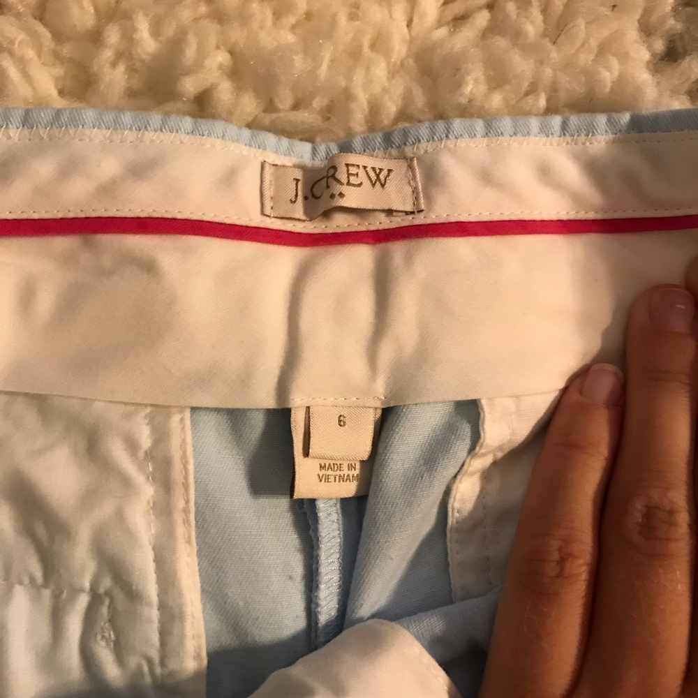 JCrew shorts with embroidery